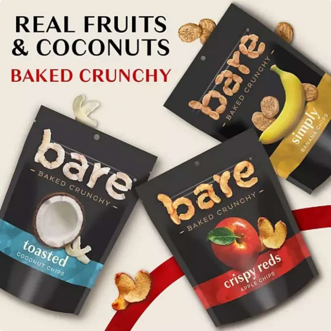 Bare Baked Crunchy Variety Pack 0.53 oz – Pack of 18