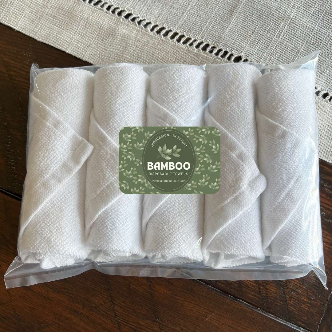 Disposable Bamboo Towels Pack of 5