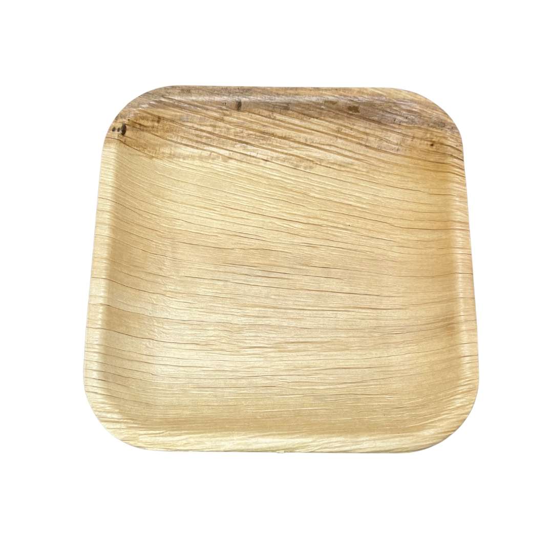 Palm Leaf Plates 7x7 inch - Pack of 10